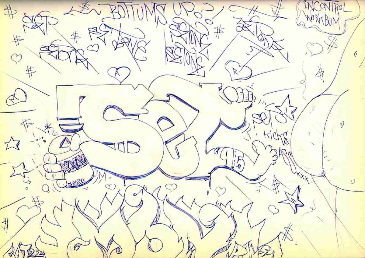 Street Art 0896 0871 GRAFFITI A4 Photo Print