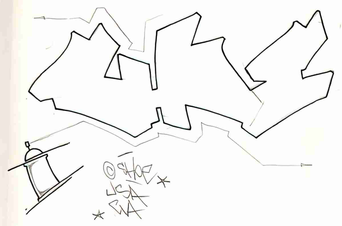 Street Art 0898 0873 GRAFFITI A4 Photo Print