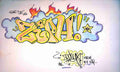 Street Art 0900 0875 GRAFFITI A4 Photo Print