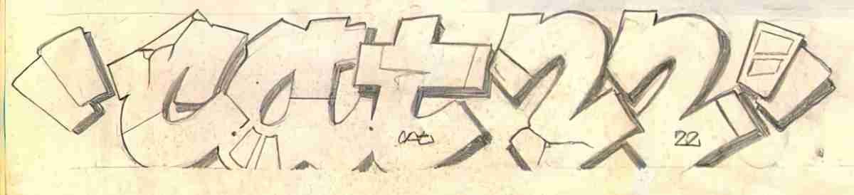 Street Art 0919 0894 GRAFFITI A4 Photo Print