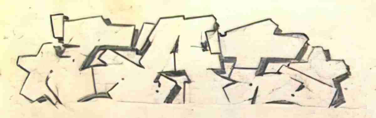 Street Art 0921 0896 GRAFFITI A4 Photo Print