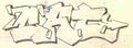 Street Art 0922 0897 GRAFFITI A4 Photo Print