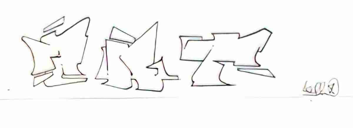 Street Art 0956 0931 GRAFFITI A4 Photo Print
