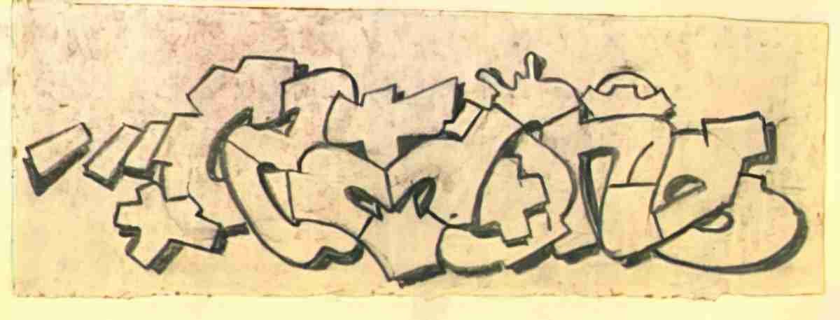 Street Art 0970 0945 GRAFFITI A4 Photo Print