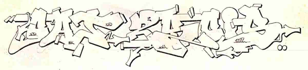 Street Art 0972 0947 GRAFFITI A4 Photo Print