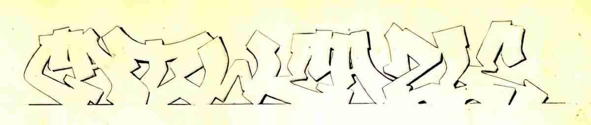 Street Art 0973 0948 GRAFFITI A4 Photo Print