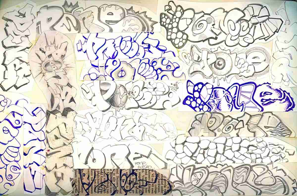 Street Art 1005 0980 GRAFFITI A4 Photo Print