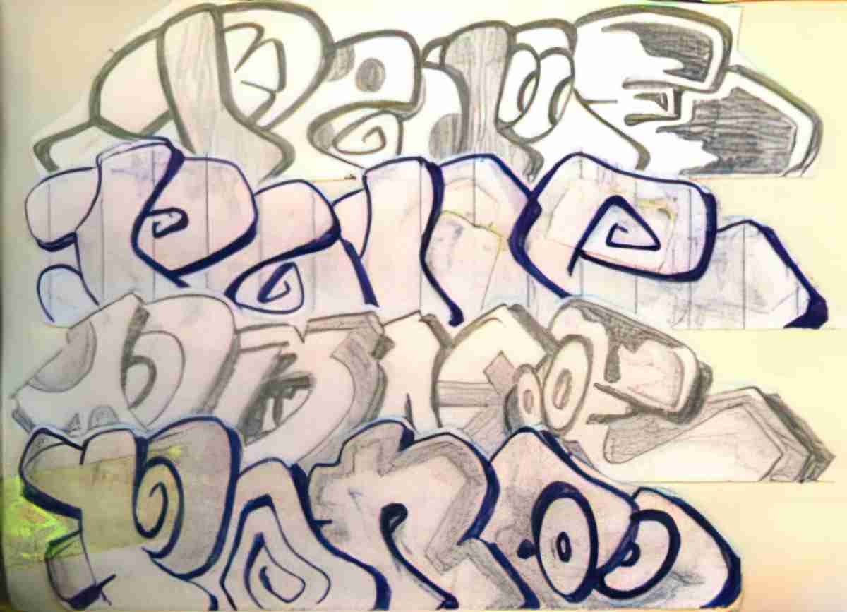 Street Art 1007 0982 GRAFFITI A4 Photo Print