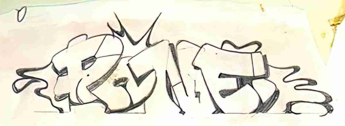 Street Art 1020 0995 GRAFFITI A4 Photo Print