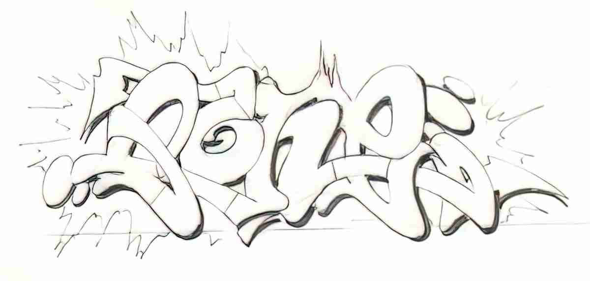 Street Art 1034 1009 GRAFFITI A4 Photo Print