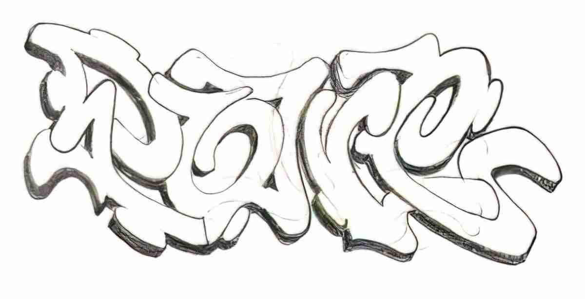Street Art 1045 1020 GRAFFITI A4 Photo Print