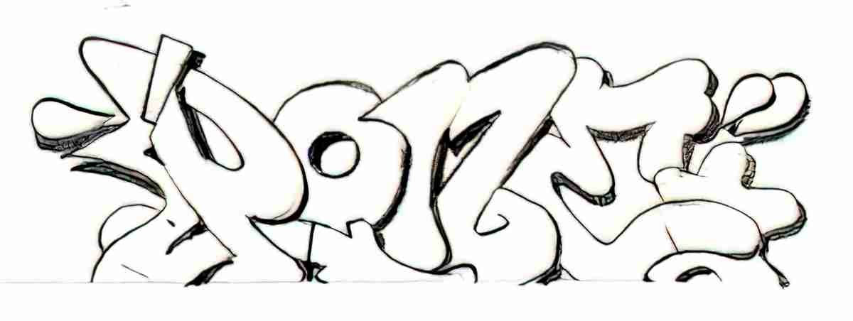 Street Art 1050 1025 GRAFFITI A4 Photo Print