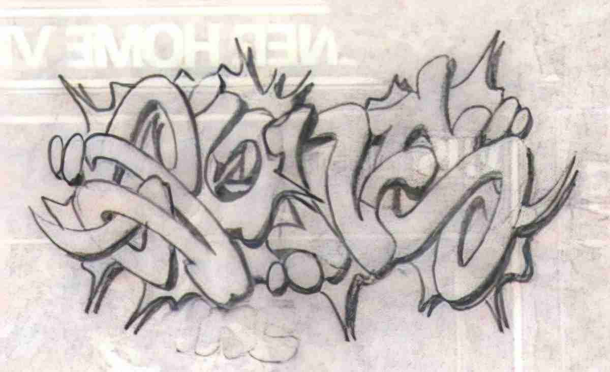Street Art 1051 1026 GRAFFITI A4 Photo Print