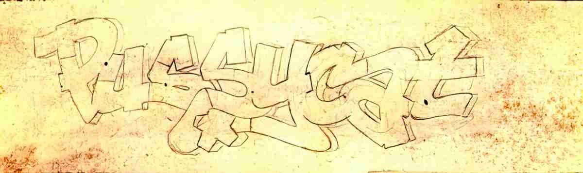 Street Art 1072 1047 GRAFFITI A4 Photo Print