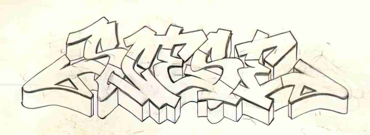 Street Art 1081 1056 GRAFFITI A4 Photo Print