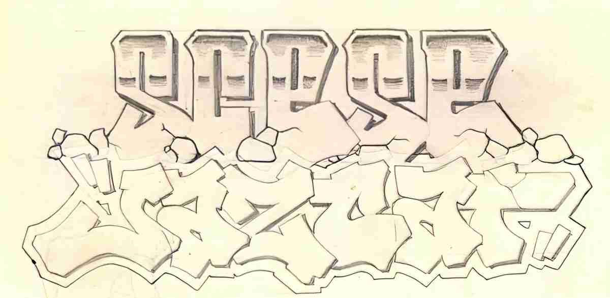 Street Art 1086 1061 GRAFFITI A4 Photo Print
