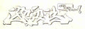 Street Art 1088 1063 GRAFFITI A4 Photo Print