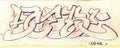 Street Art 1090 1065 GRAFFITI A4 Photo Print