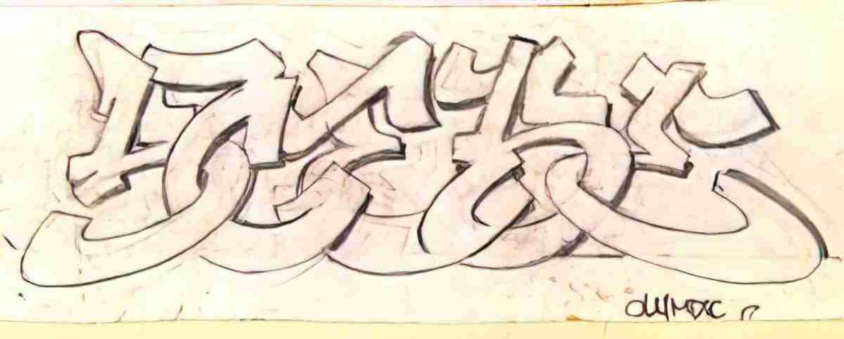 Street Art 1090 1065 GRAFFITI A4 Photo Print