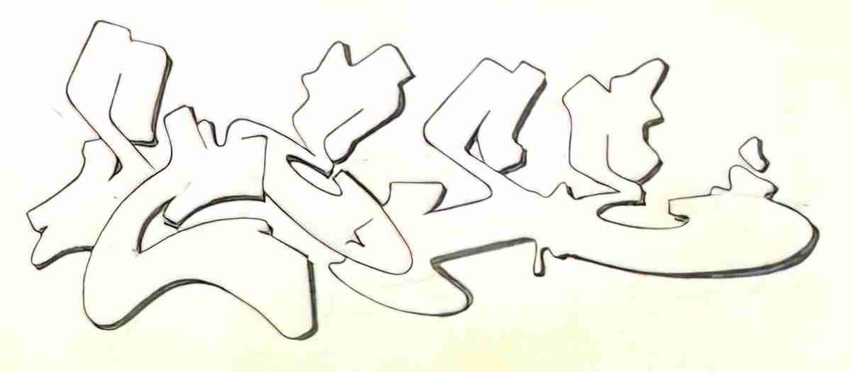 Street Art 1091 1066 GRAFFITI A4 Photo Print