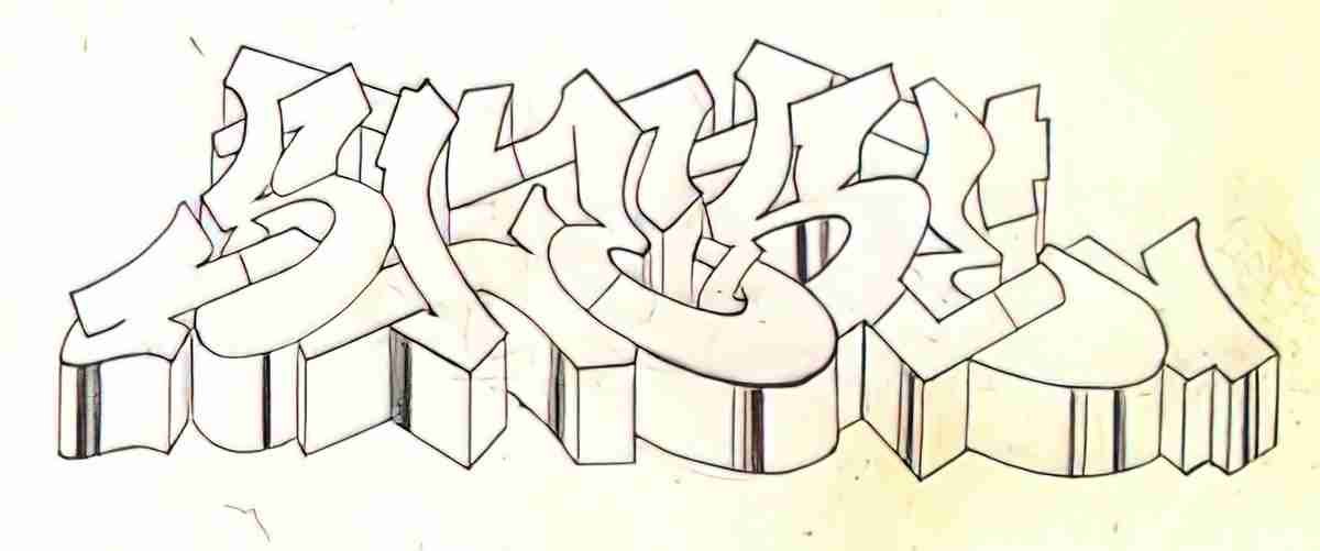 Street Art 1092 1067 GRAFFITI A4 Photo Print