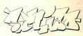 Street Art 1093 1068 GRAFFITI A4 Photo Print