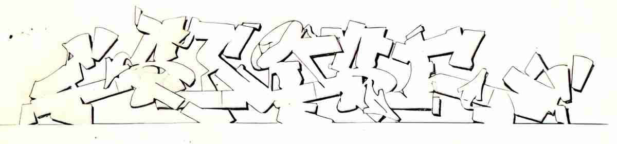 Street Art 1106 1081 GRAFFITI A4 Photo Print