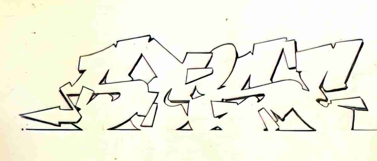 Street Art 1111 1086 GRAFFITI A4 Photo Print