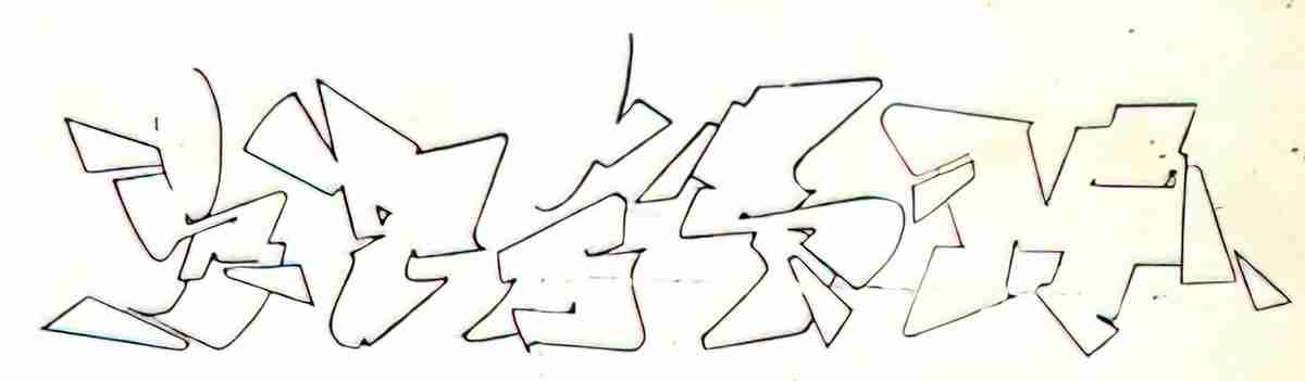 Street Art 1112 1087 GRAFFITI A4 Photo Print
