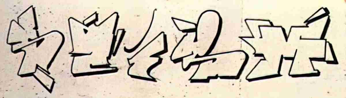 Street Art 1113 1088 GRAFFITI A4 Photo Print