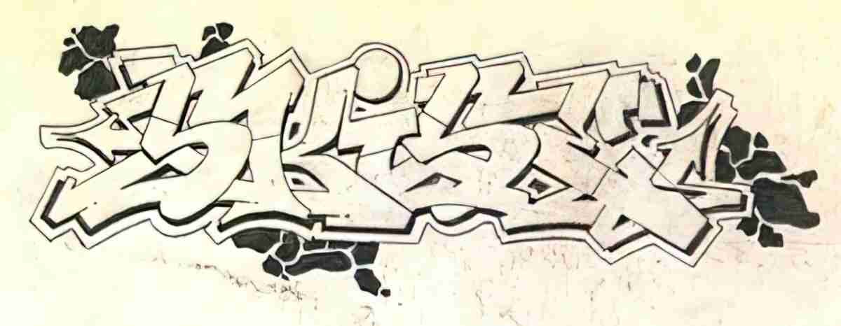 Street Art 1117 1092 GRAFFITI A4 Photo Print