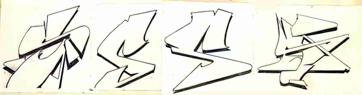 Street Art 1119 1094 GRAFFITI A4 Photo Print