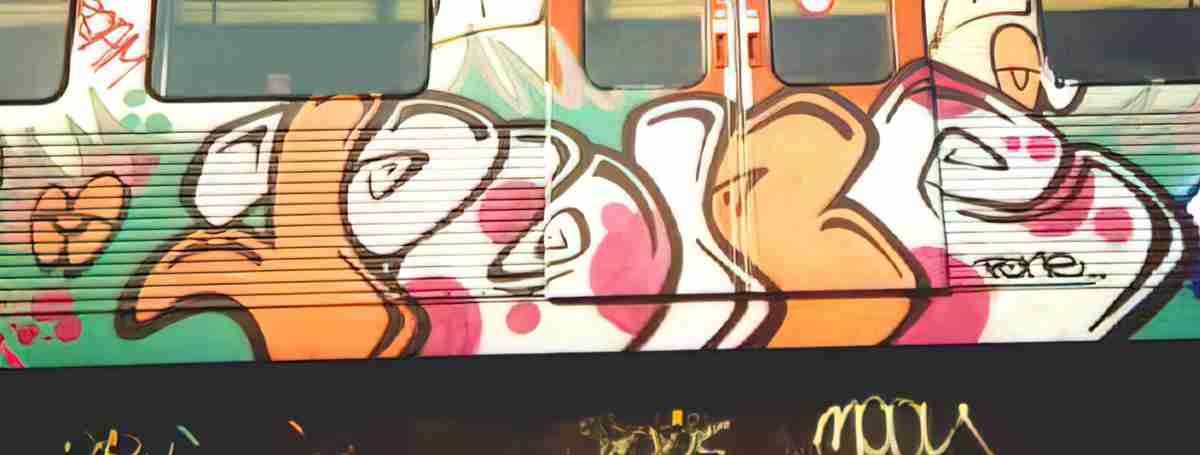 Street Art 1124 1099 GRAFFITI A4 Photo Print