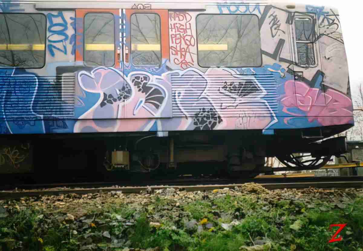 Street Art 1125 1100 GRAFFITI A4 Photo Print