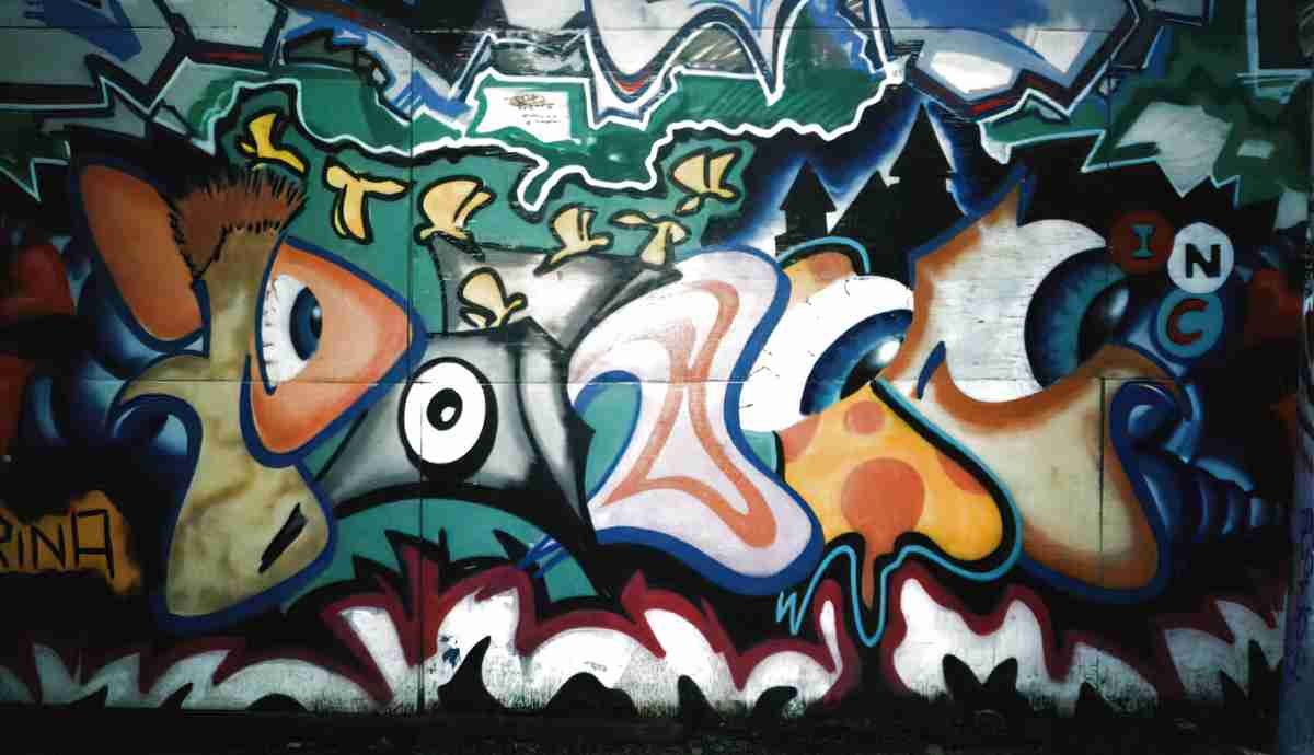 Street Art 1131 1106 GRAFFITI A4 Photo Print