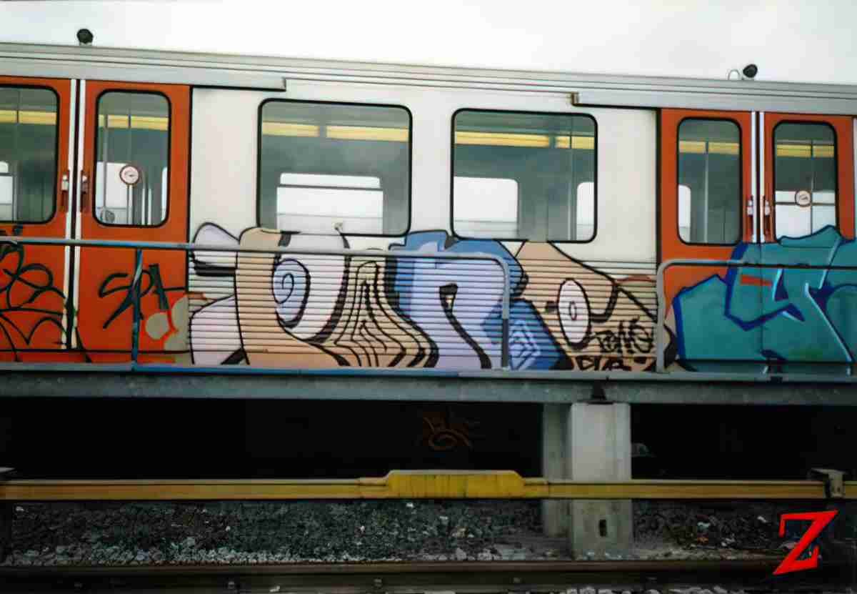 Street Art 1143 1118 GRAFFITI A4 Photo Print