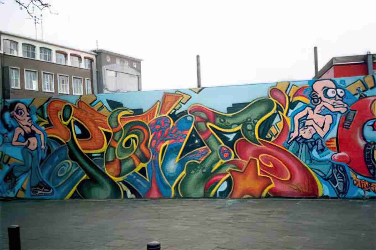 Street Art 1145 1120 GRAFFITI A4 Photo Print
