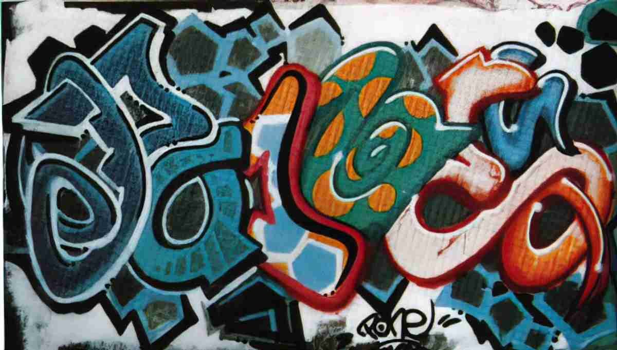 Street Art 1146 1121 GRAFFITI A4 Photo Print