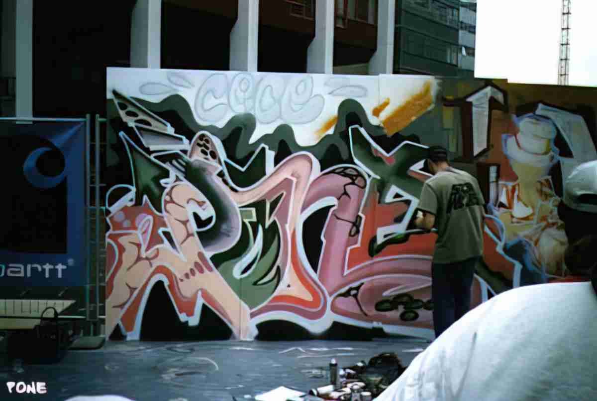 Street Art 1150 1125 GRAFFITI A4 Photo Print