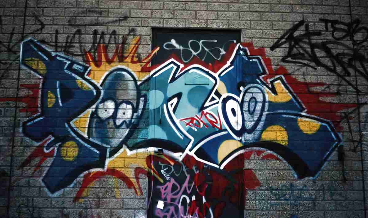 Street Art 1161 1136 GRAFFITI A4 Photo Print
