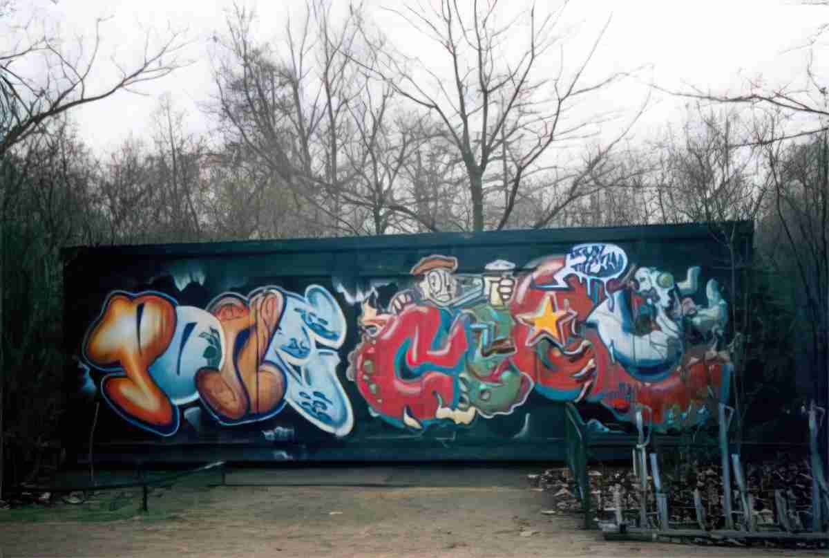 Street Art 1165 1140 GRAFFITI A4 Photo Print