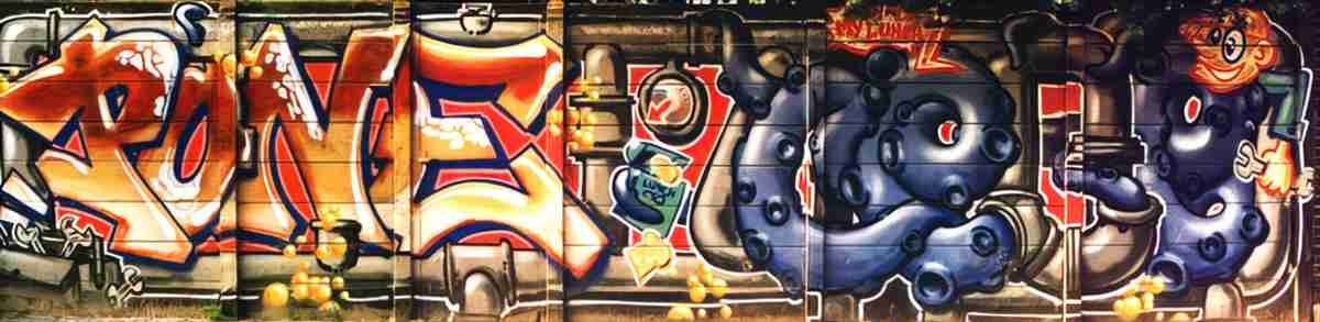 Street Art 1184 1159 GRAFFITI A4 Photo Print
