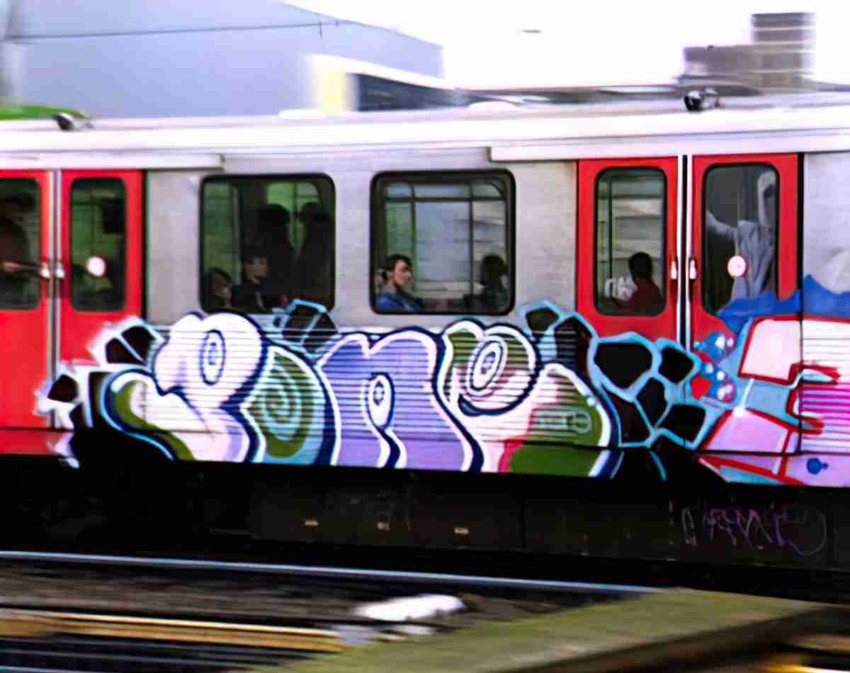 Street Art 1190 1165 GRAFFITI A4 Photo Print