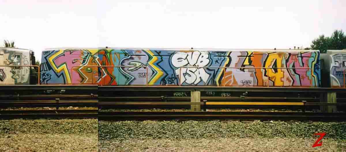 Street Art 1193 1168 GRAFFITI A4 Photo Print
