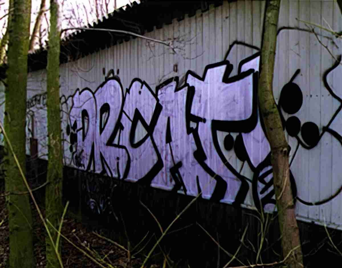Street Art 1204 1180 GRAFFITI A4 Photo Print
