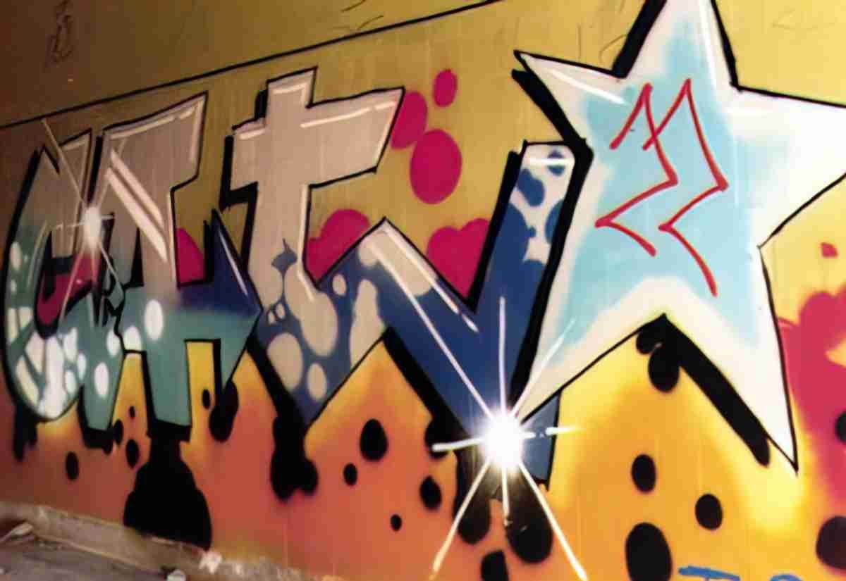 Street Art 1207 1183 GRAFFITI A4 Photo Print