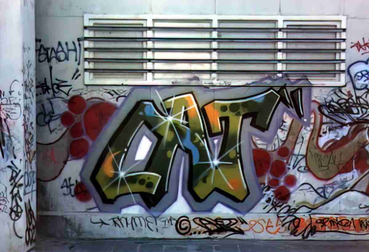 Street Art 1209 1185 GRAFFITI A4 Photo Print