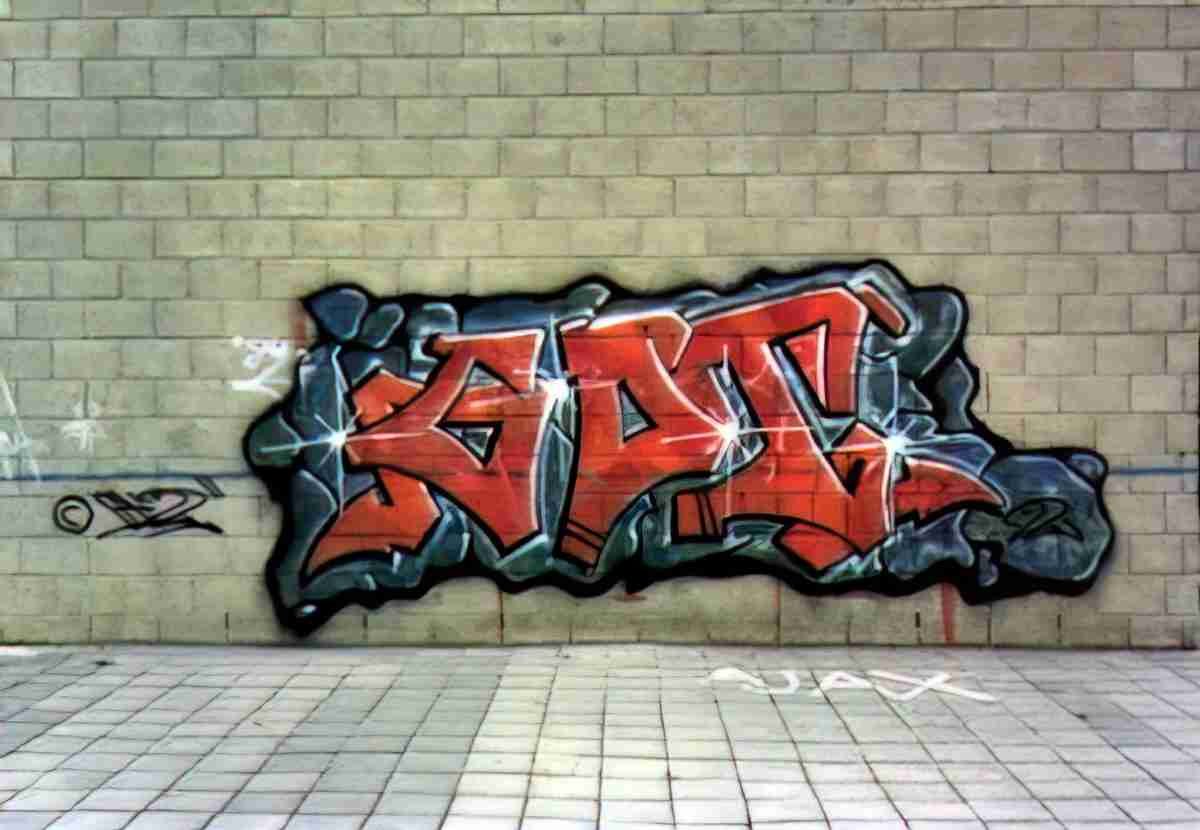 Street Art 1213 1189 GRAFFITI A4 Photo Print