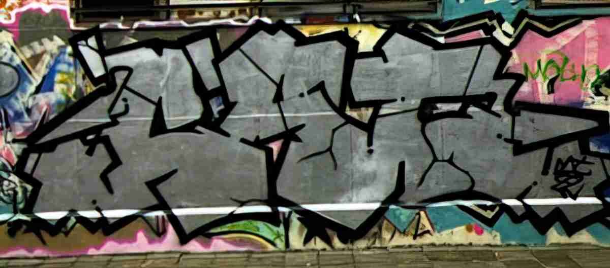 Street Art 1214 1190 GRAFFITI A4 Photo Print