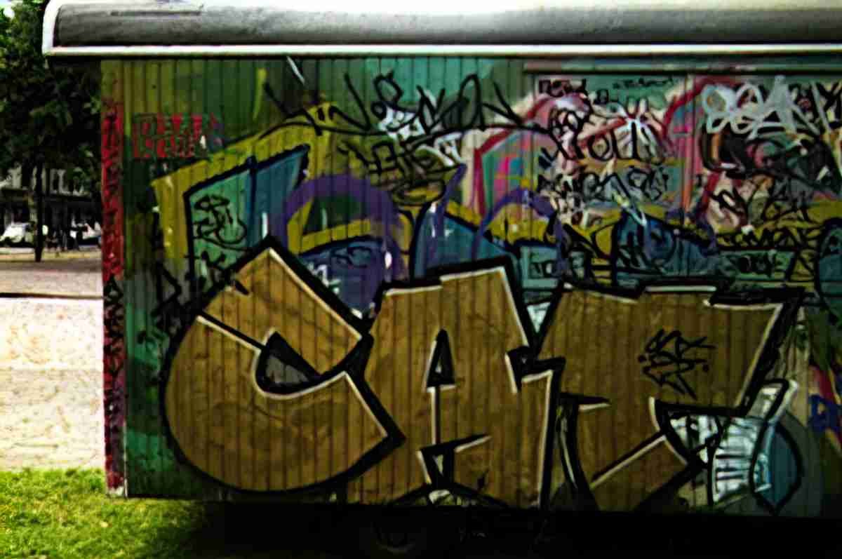 Street Art 1219 1195 GRAFFITI A4 Photo Print